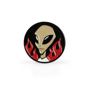 THRASHER X AWS BELIEVE LAPEL PIN