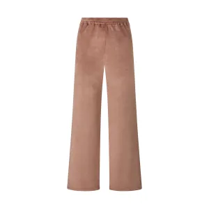 VELOUR WIDE LEG PANT | SIENNA
