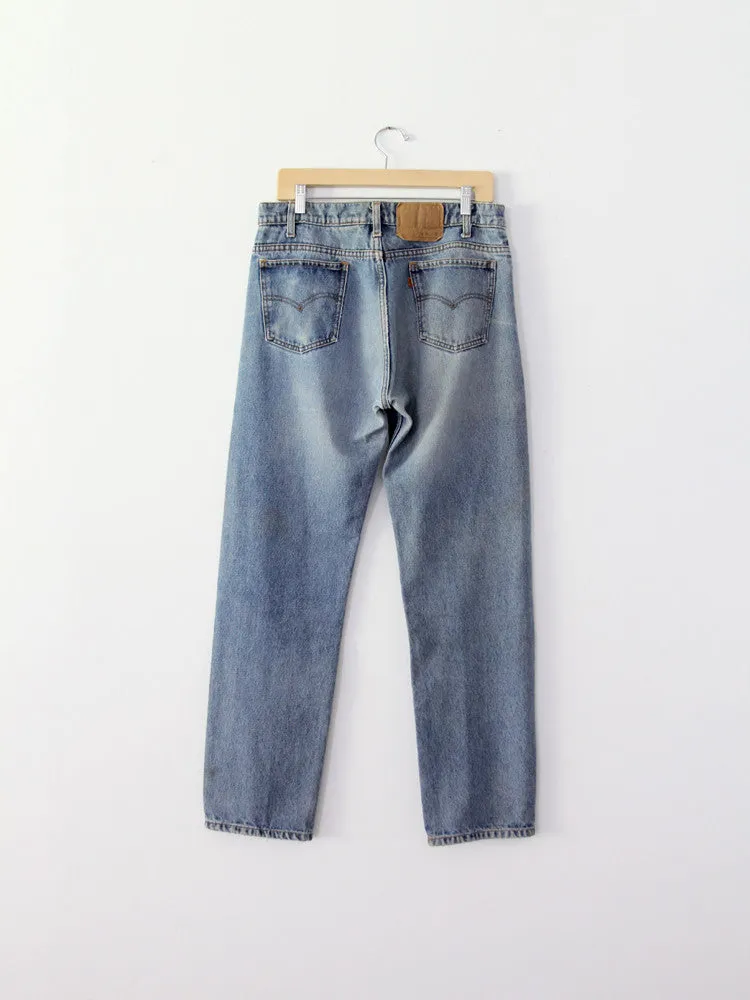 vintage Levi's 505 denim jeans, 34 x 30