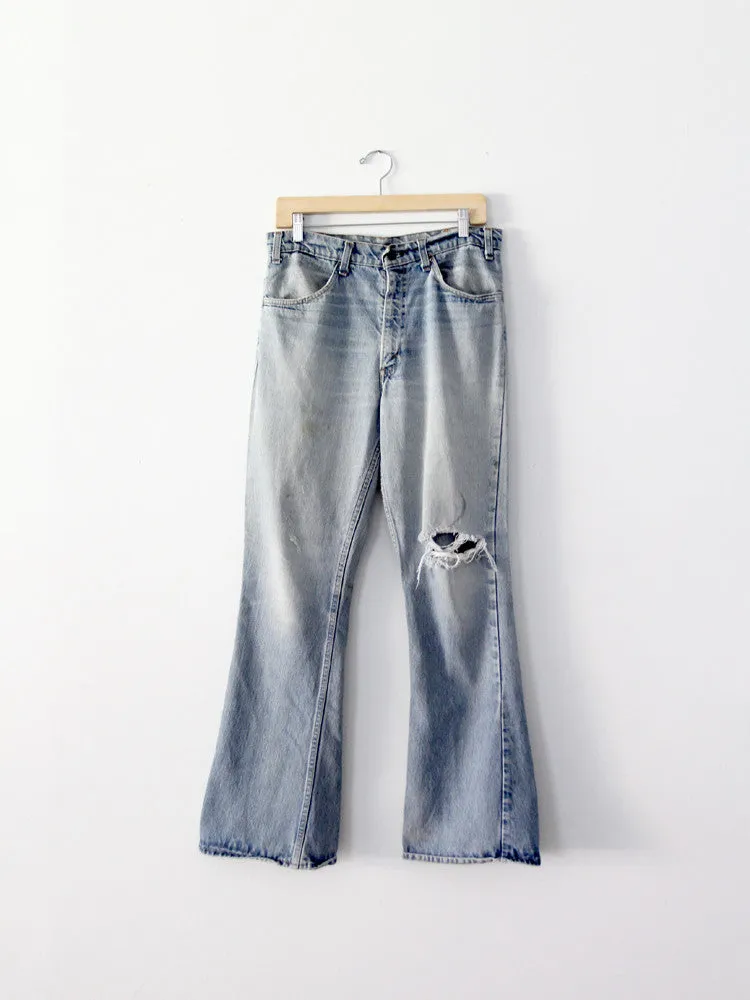vintage Levis flare leg jeans, 33 x 32
