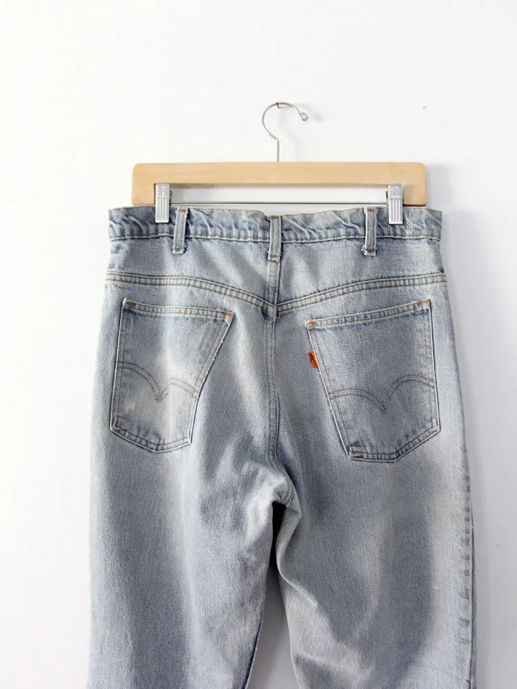 vintage Levis flare leg jeans, 33 x 32