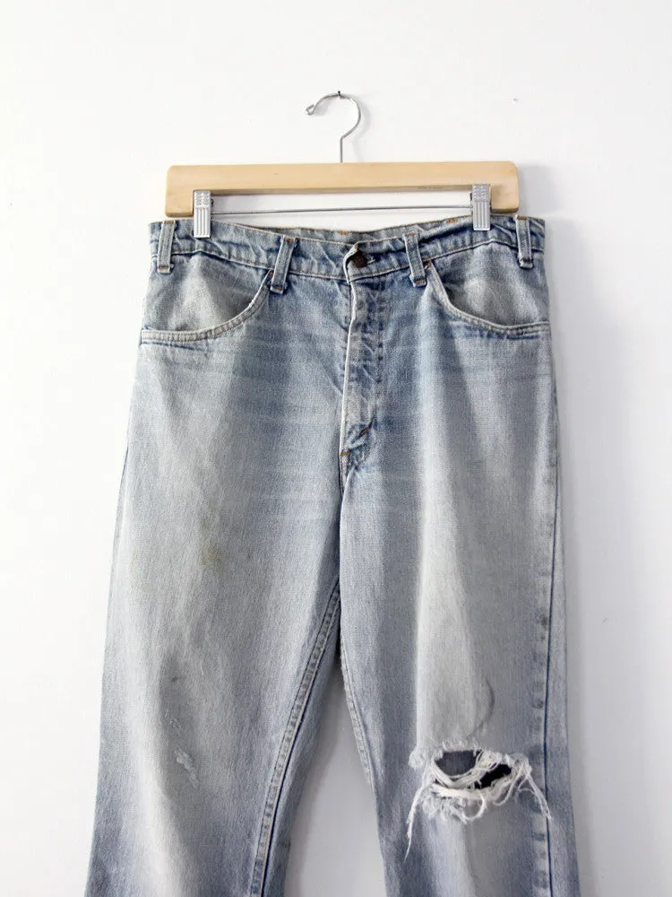 vintage Levis flare leg jeans, 33 x 32