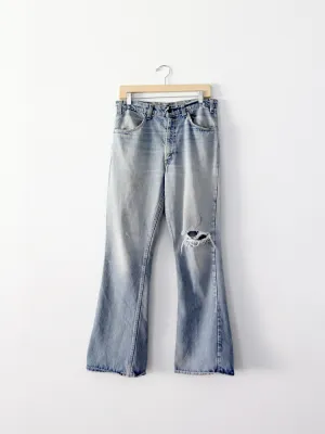 vintage Levis flare leg jeans, 33 x 32