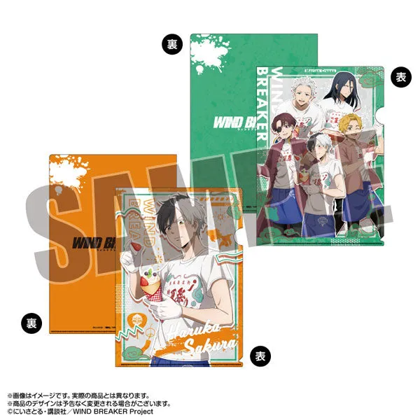 WIND BREAKER x Marion Crepes A4 Clear File Set Haruka Sakura & Group