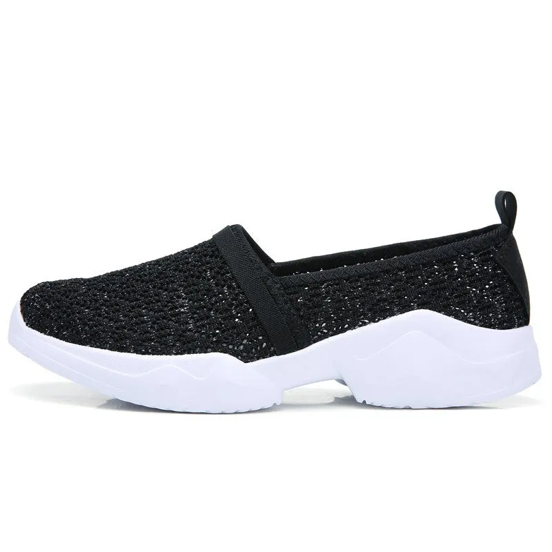 Women's summer breathable simple casual flat loafers 的副本