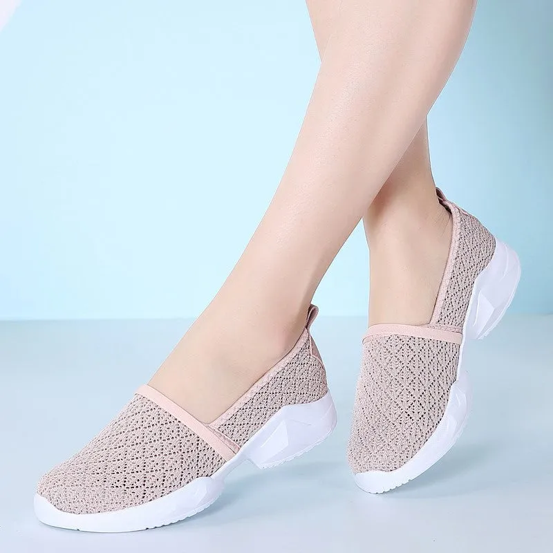 Women's summer breathable simple casual flat loafers 的副本