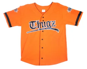 WWF TAZZ THUGZ VINTAGE BASEBALL JERSEY M