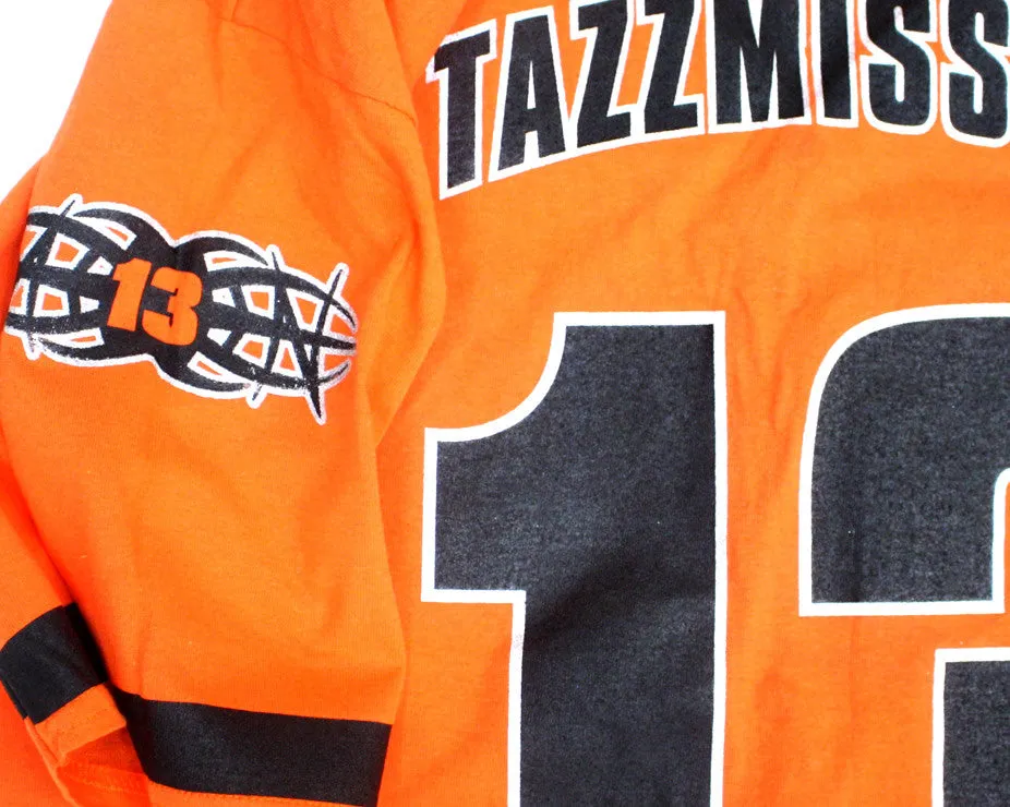 WWF TAZZ THUGZ VINTAGE BASEBALL JERSEY M