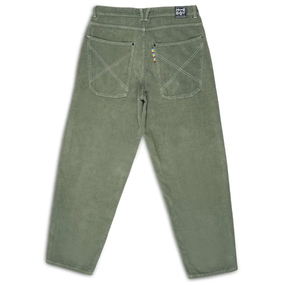 X-Tra Baggy Cord Pants Olive