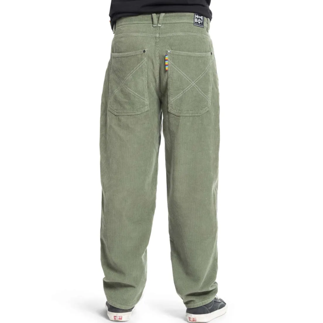 X-Tra Baggy Cord Pants Olive