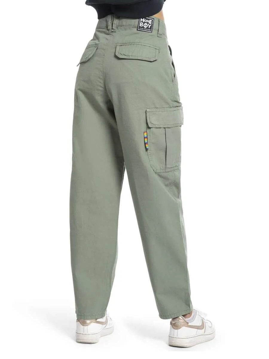 X-Tra Cargo Baggy Pant Olive