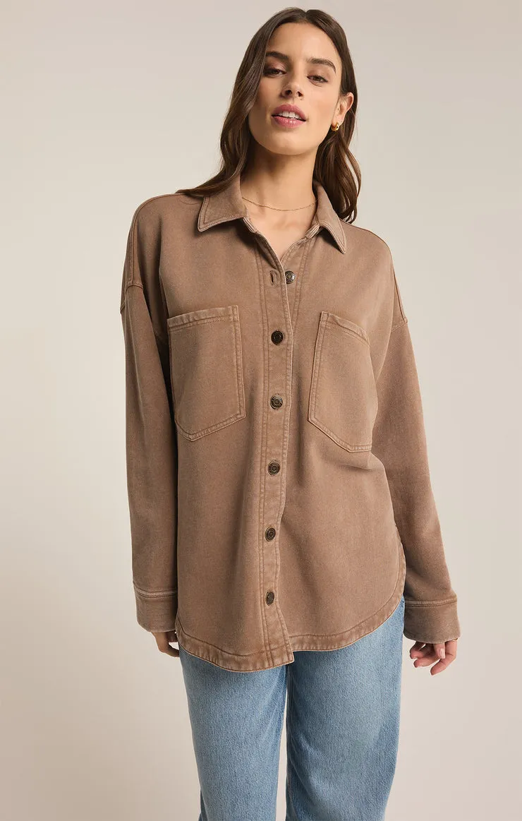 Z-Supply All Day Knit Jacket - CAMPFIRE